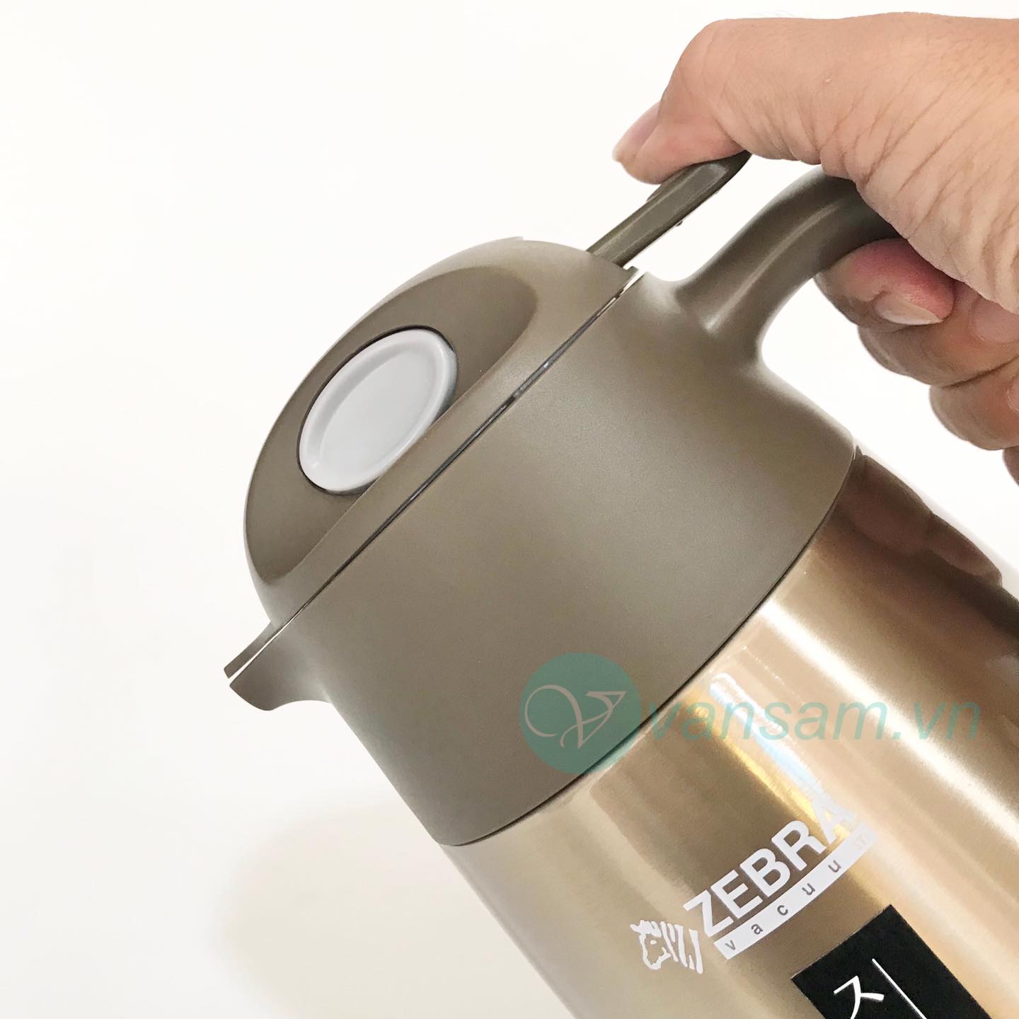 Bình giữ nhiệt Zebra Thái Lan - 1.5 lít nắp gài 112948 - Ảnh 2