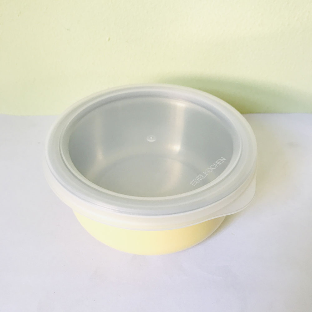 Hộp đựng thực phẩm inox 304 Edelkochen 350ml màu vàng