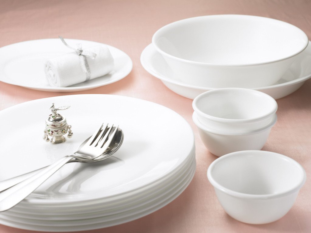 Chén cơm Corelle Winter Frost White 411-N-LP - Made in USA - Ảnh 3