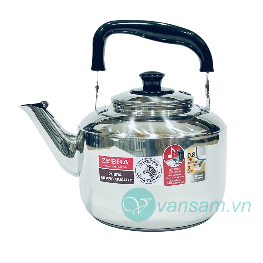 Ấm đun nước inox 304 Zebra Thái Lan 5.5 lít 113574
