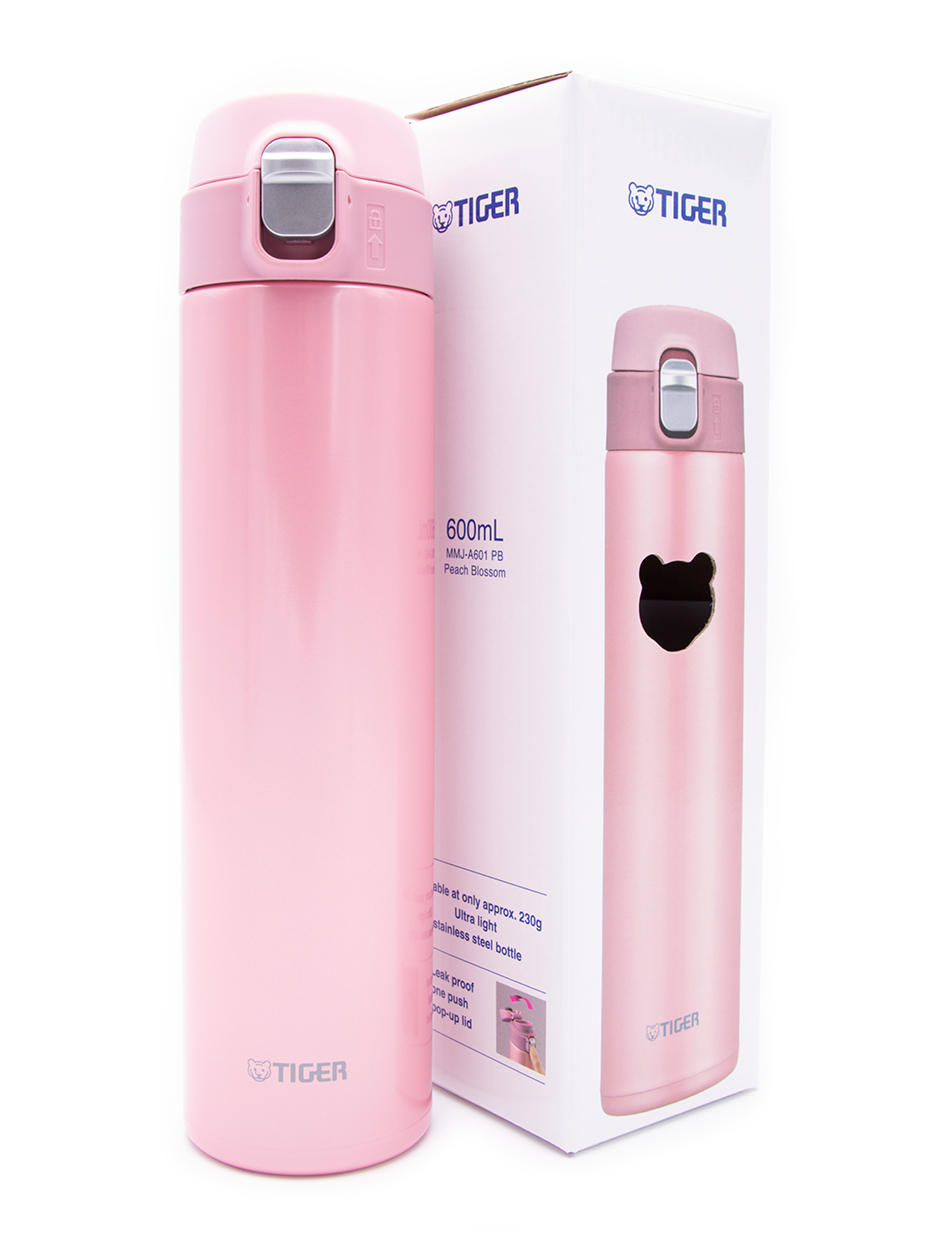 Bình giữ nhiệt inox 304 Tiger MMJ-A601 màu hồng - Ảnh 2