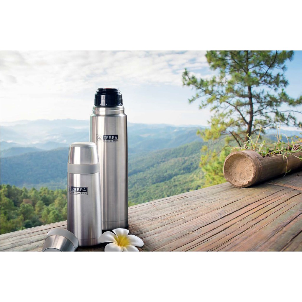 Bình giữ nhiệt inox 304 Zebra Thái Lan 1 lít màu đồng 112959 - Ảnh 4