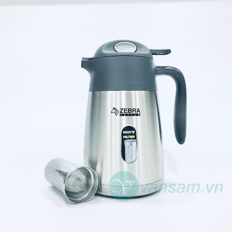 Bình giữ nhiệt inox 304 Zebra Thái Lan 1.5 lít có lưới lọc 912935