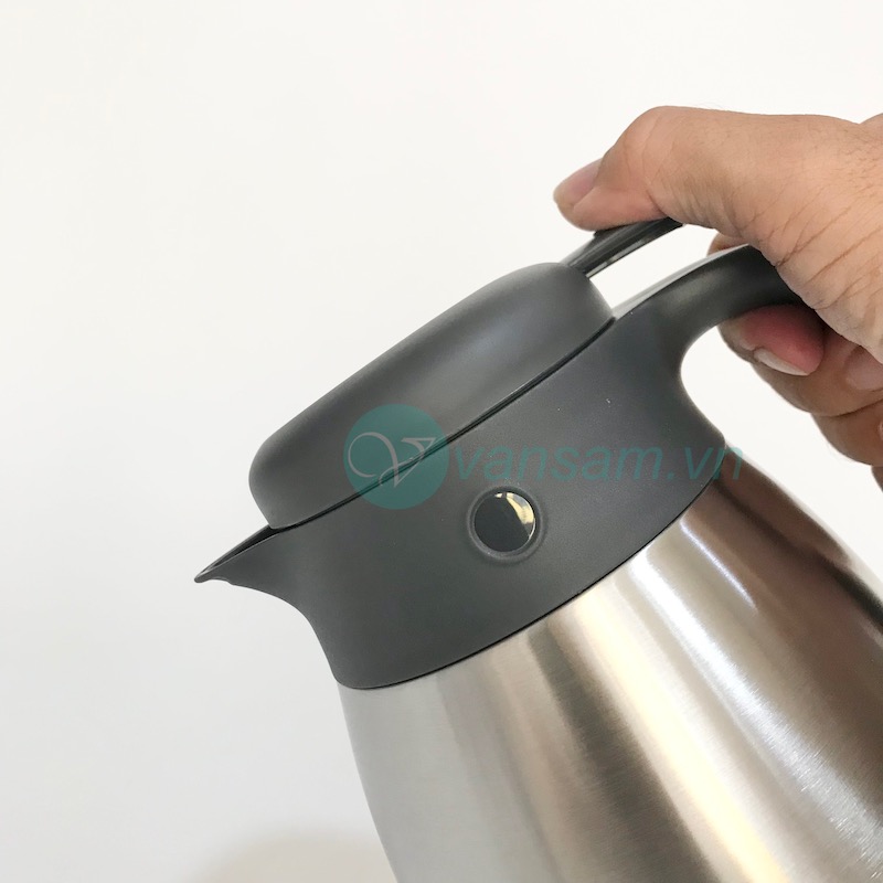 Bình giữ nhiệt Zebra Thái Lan 1.5 lít màu inox 112942 - Ảnh 3