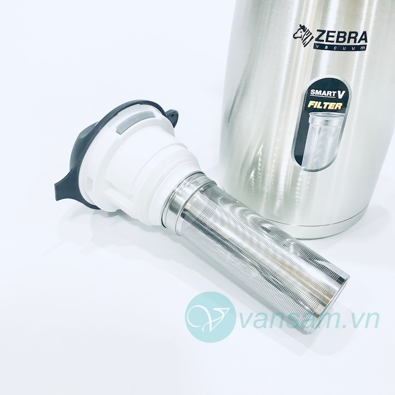 Bình giữ nhiệt inox 304 Zebra Thái Lan 2 lít có lưới lọc 912937 - Ảnh 5