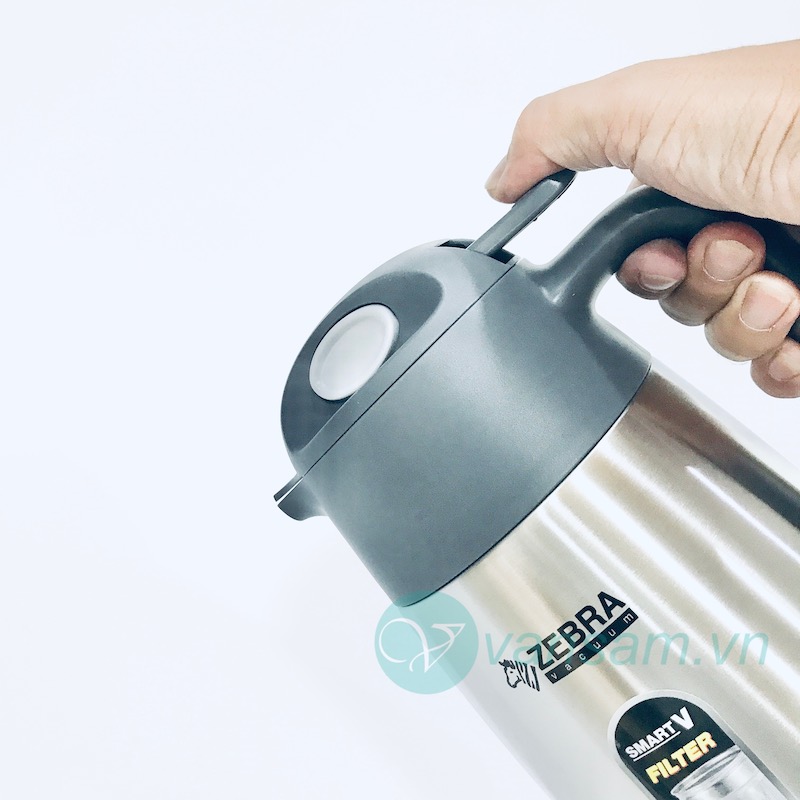 Bình giữ nhiệt inox 304 Zebra Thái Lan 2 lít có lưới lọc 912937 - Ảnh 4