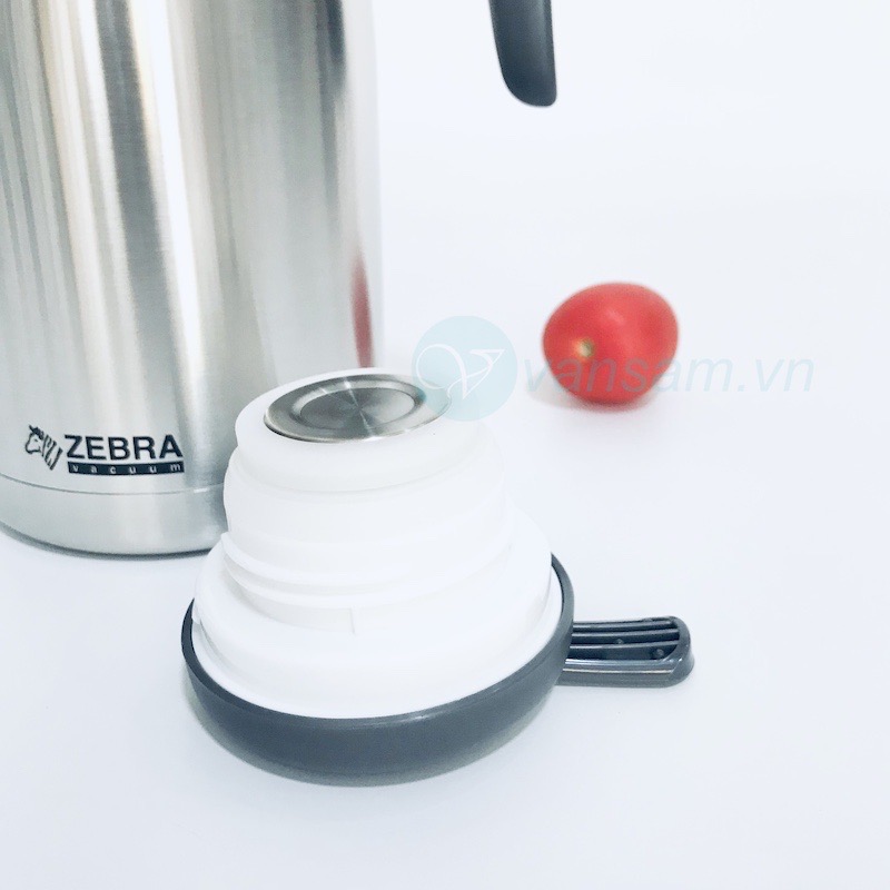 Bình giữ nhiệt inox 304 Zebra Thái Lan 2 lít màu bạc 112943 - Ảnh 3