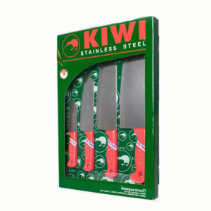 Bộ 4 dao Kiwi W4P cán nhựa