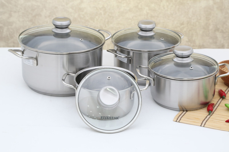 Bộ 4 nồi 3 đáy inox Fivestar - Ảnh 2