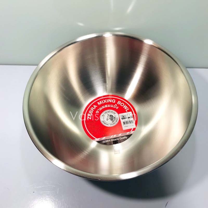Bộ thau trộn Zebra inox 304 - Sx tại Thái Lan - Ảnh 6