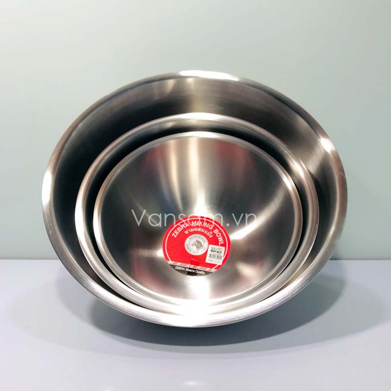 Bộ thau trộn Zebra inox 304 - Sx tại Thái Lan - Ảnh 5