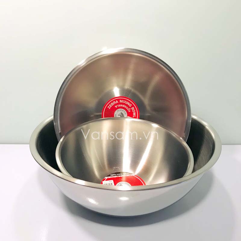 Bộ thau trộn Zebra inox 304 - Sx tại Thái Lan - Ảnh 3