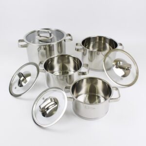 Bộ nồi 3 đáy inox 304 Fivestar Roman