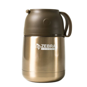 Camen giữ nhiệt inox 304 Zebra Thái Lan 450ml màu vàng đồng 123005
