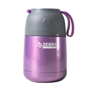 Camen giữ nhiệt inox 304 Zebra Thái Lan 450ml màu tím 123005