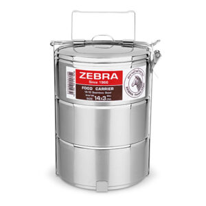 Camen inox 304 Zebra 14cm 3 ngăn 150143