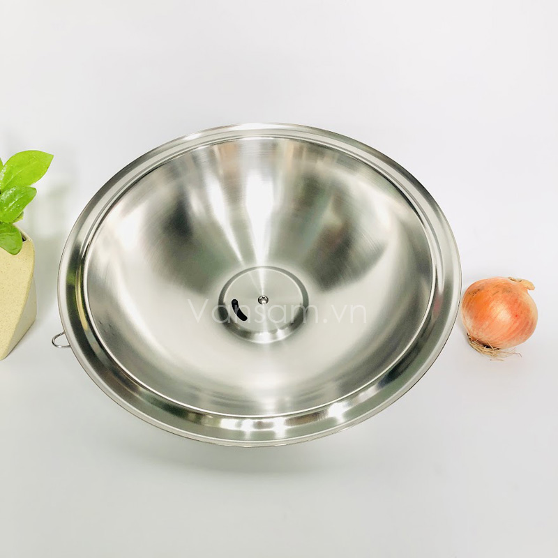 Bộ chảo xửng hấp inox 304 Zebra 38cm 176201 - Ảnh 3