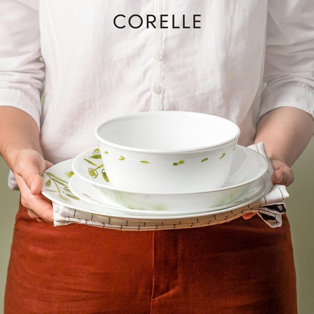 Chén nước chấm Corelle Olive Garden 406-OG-LP - Made in USA - Ảnh 3