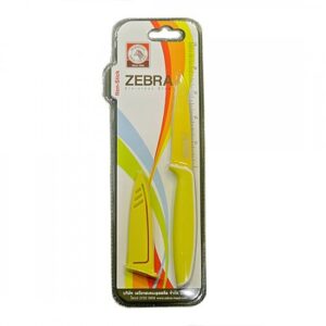 Dao chống dính Zebra 3.5 inches màu vàng 100501