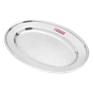 Dĩa Oval inox 304 Zebra Thái Lan 40cm 121041
