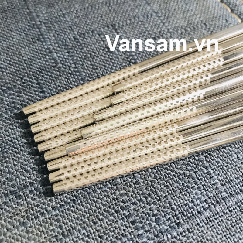 Bộ 10 đôi đũa inox 304 Hàn Quốc cao cấp - Ảnh 5