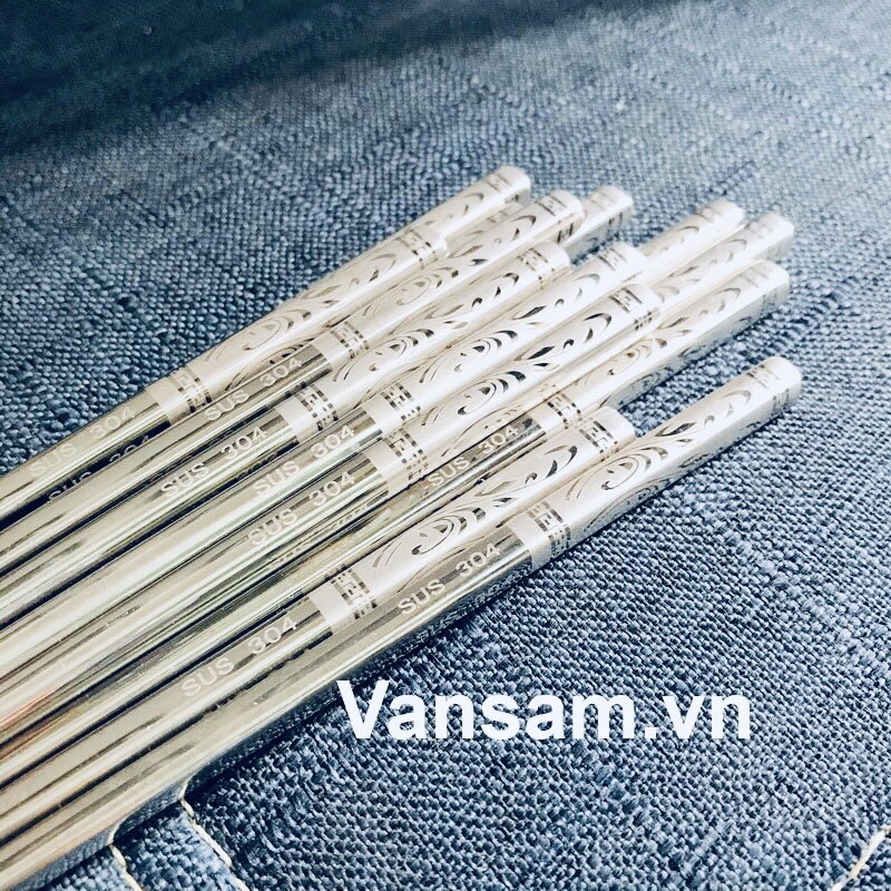 Bộ 10 đôi đũa inox 304 Hàn Quốc cao cấp - Ảnh 4