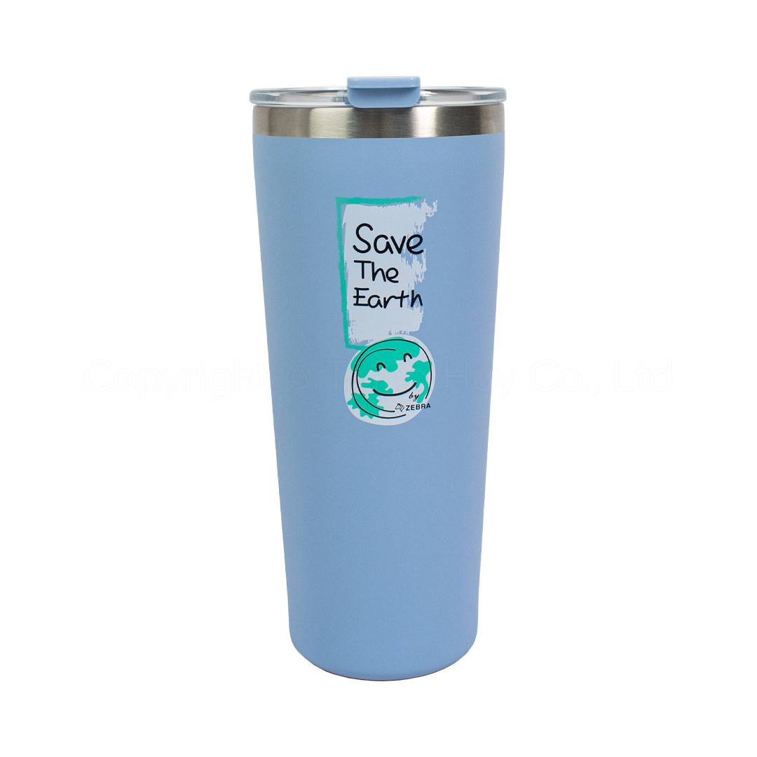 Ly giữ nhiệt Zebra Thái Lan 870ml - màu blue STE 112702