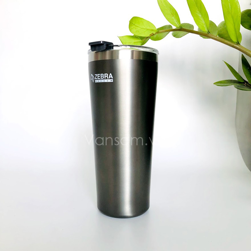 Ly giữ nhiệt Zebra Thái Lan 870ml màu xám 112702 - Ảnh 4