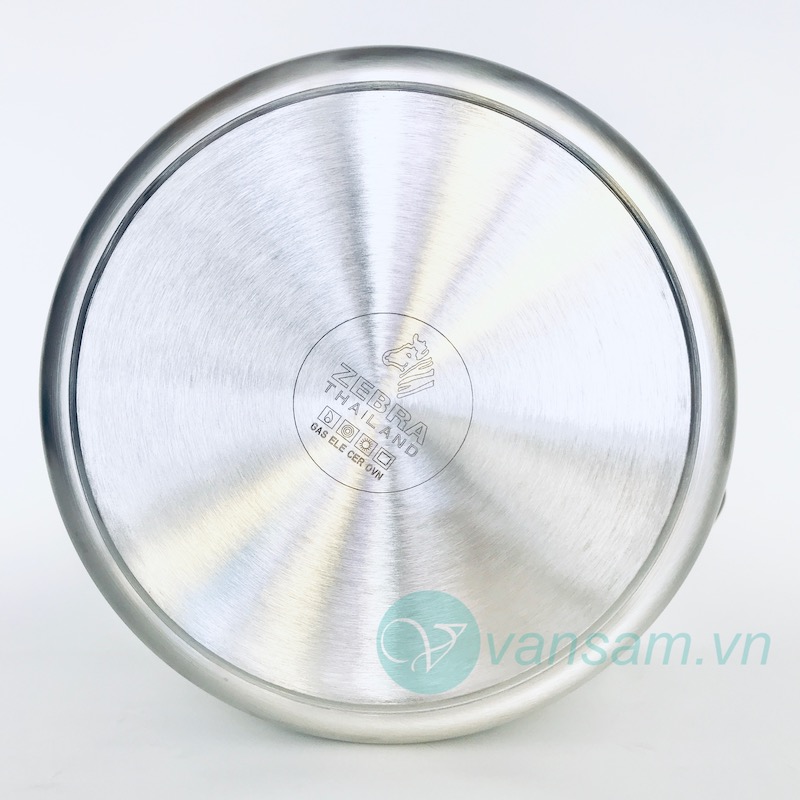 Nồi 3 đáy inox 304 Zebra 26cmx18cm nắp kiếng 9.5 lít - Ảnh 5