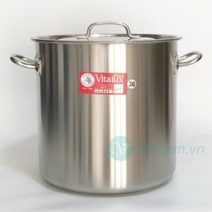 Nồi hầm Inox 304 Vitalux Zebra 3 đáy 36x36cm