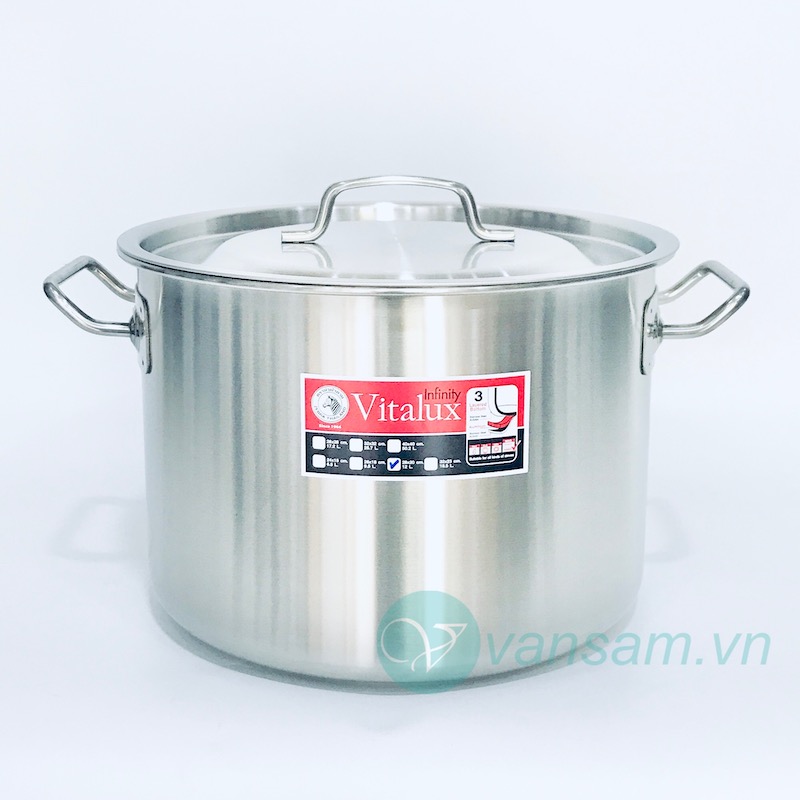 Nồi hầm 3 đáy Zebra Vitalux 28cm - Sản xuất tại Thái Lan 171346