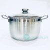 Nồi Inox 3 Đáy Fivestar 26cm nắp kiếng