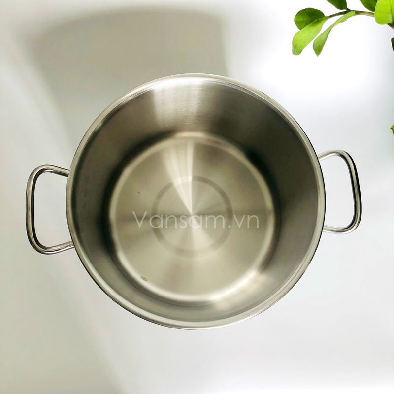 Nồi inox 304 nguyên khối Zebra 28cm x 20cm - Sản xuất tại Thái Lan 171128 - Ảnh 3