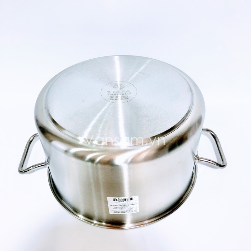 Nồi 3 đáy inox 304 Zebra plus 30cmx18cm 12.5 lít 171312 - Ảnh 7