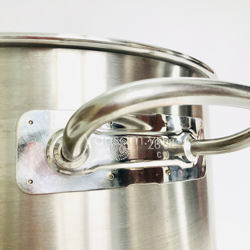 Nồi inox 304 thân cao Zebra 28cm*28cm - Sản xuất tại Thái Lan 171028 - Ảnh 3