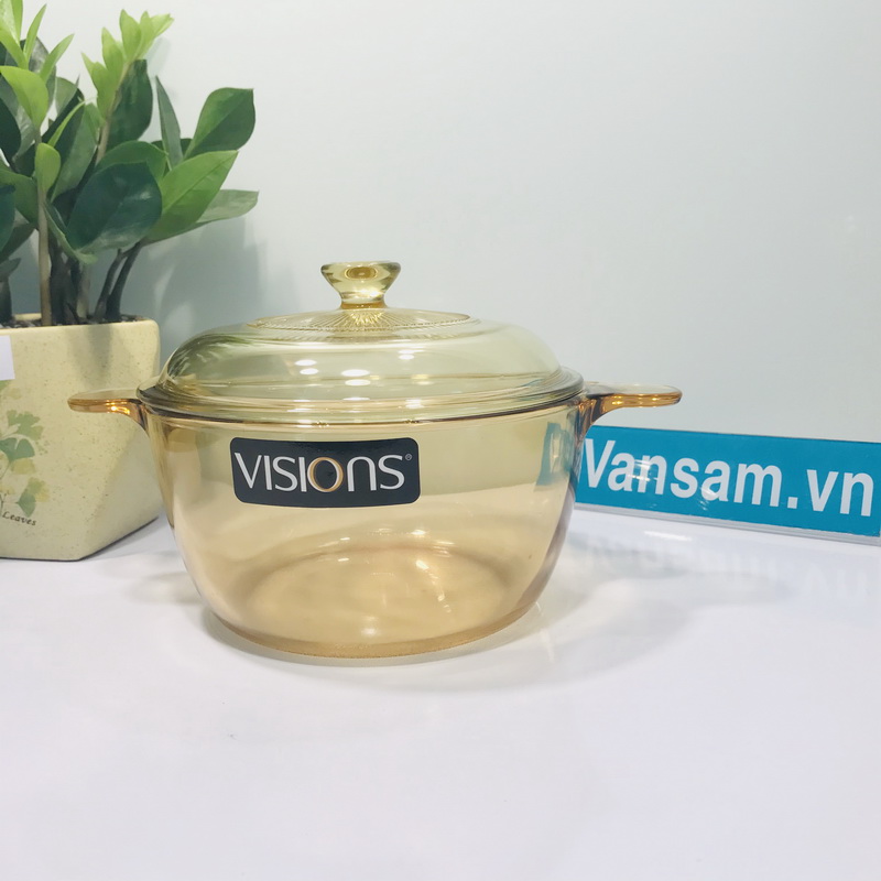 Bộ 2 nồi thủy tinh cao cấp Visions VS-1525/CL1 sản xuất tại Pháp - Ảnh 2
