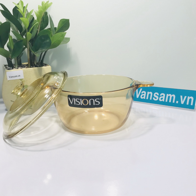 Bộ 2 nồi thủy tinh cao cấp Visions VS-1525/CL1 sản xuất tại Pháp - Ảnh 3