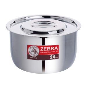 Thố inox 304 Zebra Thái Lan 24cm 170024