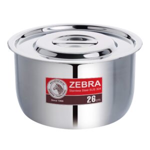 Thố inox 304 Zebra Thái Lan 26cm 170026