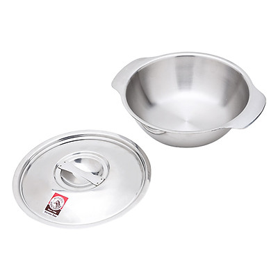 Thố 2 quai inox 304 Zebra Thái Lan 20cm 123020 - Ảnh 2