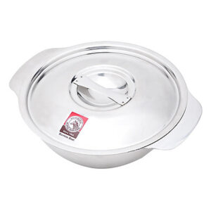 Thố 2 quai inox 304 Zebra Thái Lan 12cm 123012