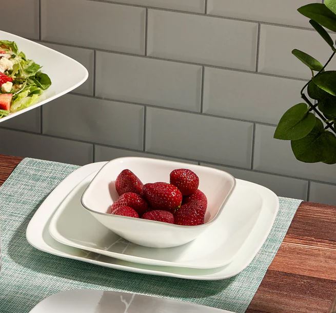 Tô vuông Corelle Winter Frost White 2310-N-LP - Made in USA