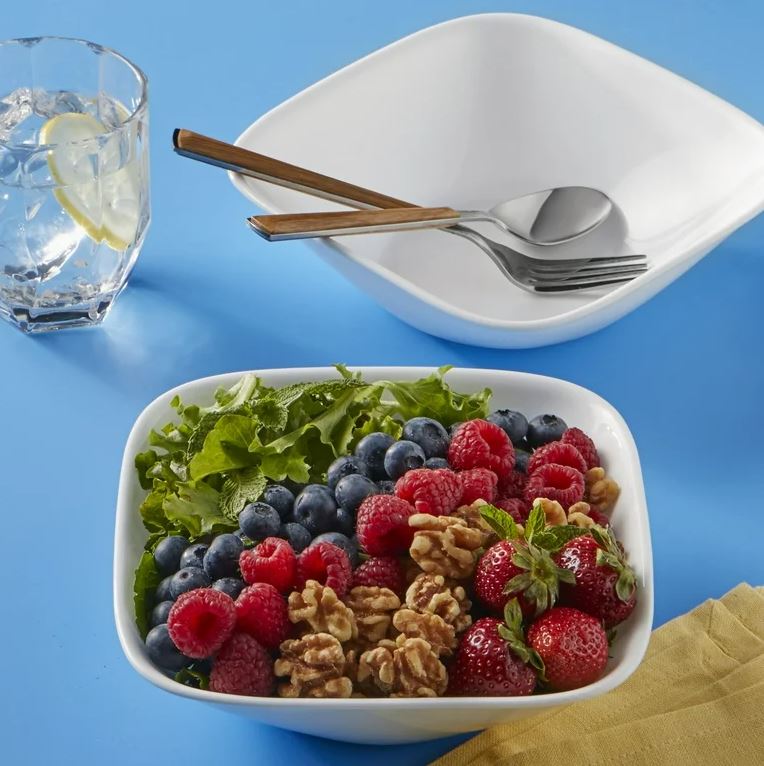 Tô vuông Corelle Winter Frost White 2310-N-LP - Made in USA - Ảnh 3