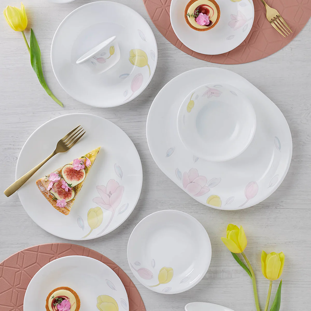 Chén cơm Corelle Elegant City 411-EC-LP - Made in USA - Ảnh 5