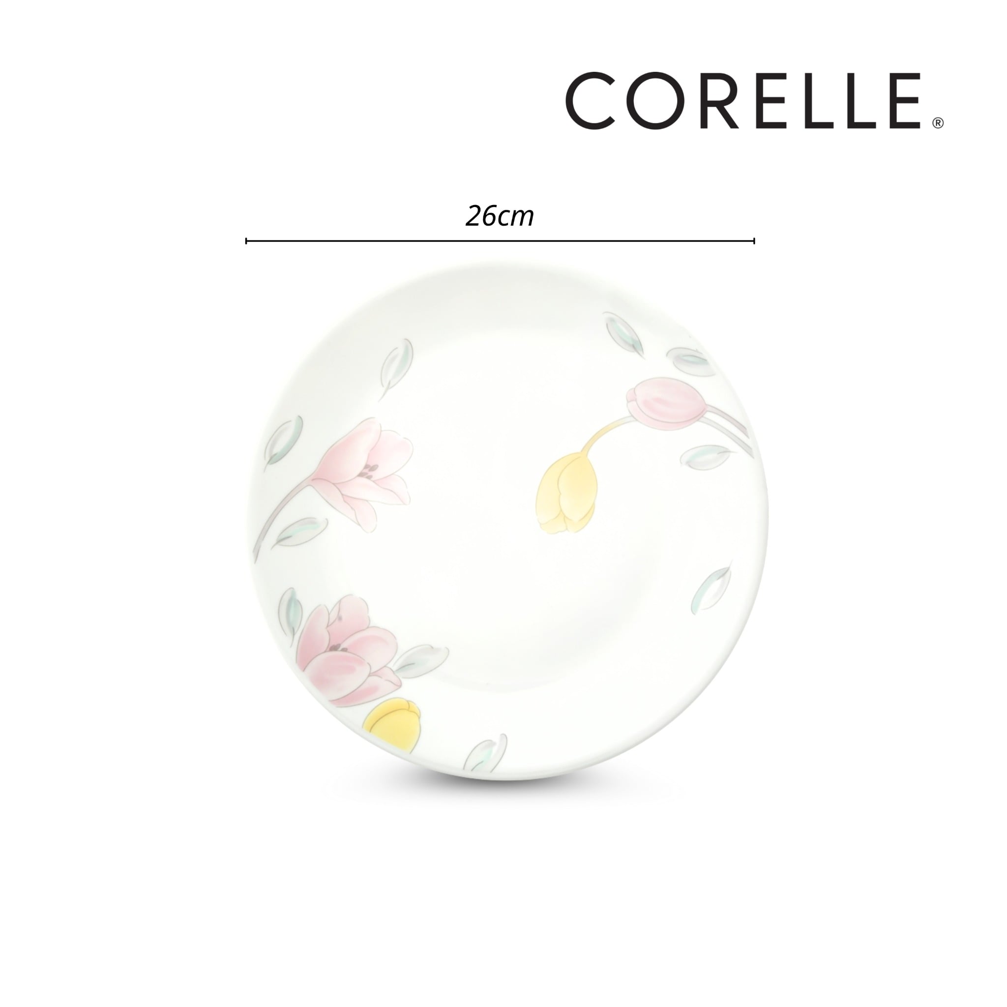 Dĩa tròn Corelle 26cm Elegant City 110-EC-LP - Made in USA - Ảnh 2