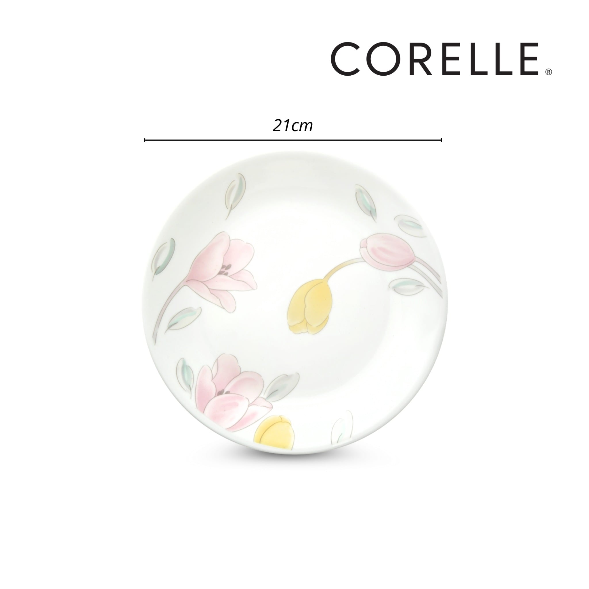 Dĩa tròn Corelle 21cm Elegant City 108-EC-LP - Made in USA - Ảnh 2
