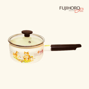 Nồi tay cầm tráng men Fujihoro Nhật Bản KIT-300G