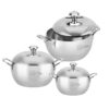 Bộ 3 nồi táo inox 304 Fivestar Plus FPB3006