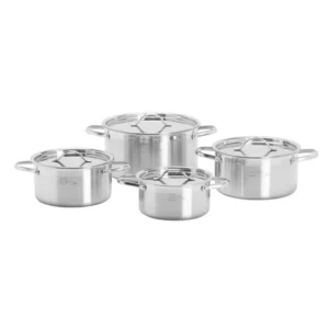 Bộ 4 nồi 3 lớp inox 304 Fivestar nắp inox
