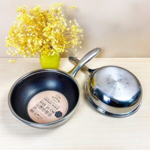 Alternative view of Chảo 3 lớp inox 304 chống dính Fivestar Blackcube 20cm